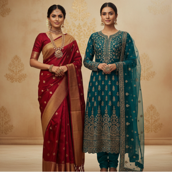 Jo-An Couture - Saree & Churidar Banner